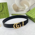 5.0Cm 古奇宽腰带，双面头层牛皮皮料，长度：.75.80.85.90.95.100.105.110欧，铜五金扣原版开模定制庆祝]