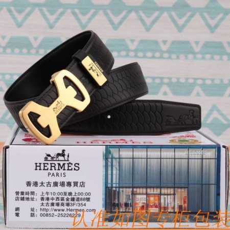 腰带皮带：爱玛仕原单牛皮腰带 男款皮带：材质百分百头层牛皮腰带保证真皮皮带，专柜原单品质、做工精细，时尚大牌，送人自用首选包装： 请认准如图专柜包装赠送打孔器手 - 点击图像关闭