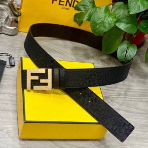 fendl 芬迪 宽40Mm双面原版小牛皮 搭配单钌钯电镀扣 完美的手感.油边 出众的设计.风格 高贵奢华 时尚大方 高清实拍 货真价实 品质保证 双面用