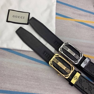 品名：古奇.Gu...Ci自动带 材质：原单牛皮腰带 百分百头层牛皮腰带保证真皮，24K纯钢扣，专柜原单品质、做工精细，时尚大牌，送人自用首选 包装： 请认准如