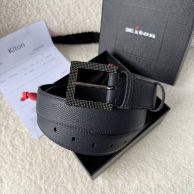 Kiton进口小牛皮腰带。3.5公分宽，上海贸易公司的货品，继Bc，Lp之后老钱们都在追捧的品牌！