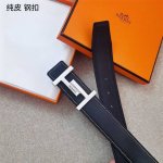 Herms㊣品质好 3.8Cm 原版头层牛皮，双面可用，纯皮 钢扣！！