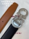 特 F3.5Cm高级定制款男士皮带 双面进口牛皮 自行选择搭配 真材实料 很有质感 时尚经典不失风范 可自行裁剪