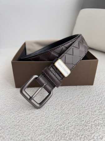 品名：葆蝶家. Bottega Veneta 原单 腰带 皮带 型号：针扣，新款原版经典精品针式扣头，实物拍摄，原版头层牛皮材料：百分百头层牛皮，保证真皮。专柜 - 点击图像关闭
