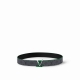 特 4.0宽Lv Line 双面腰带以 Monogram Eclipse Reverse 帆布和牛皮革展露潮流气息，并将相同色彩理念延续至边染和 Lv 搭扣的镂