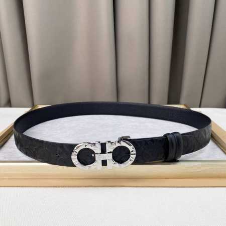 男士费拉 柔软细腻 百搭大方 宽3.5Cm 官网同步 商务休闲均可使用 - 点击图像关闭