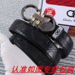 品名：菲拉格木原单 材料：百分百头层牛皮，保证真皮。24K纯钢扣双面可用专柜同等质量， 送人自用首选 包装： 请认准如图专柜包装，赠送打孔器，银联发票，宽度3.