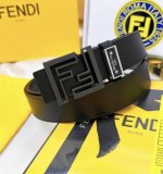 皮带：Fendi.芬迪..顶级原单复刻. 腰带：百分百头层牛皮，保证真皮。双层Ff镂空雕刻工艺设计24K纯钢扣材质，永不掉色进口小牛皮正反双面使用商场专柜同等质