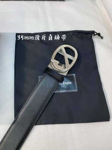 特 P180 杰尼亚男士自动腰带- 宽度34Mm 316精品钢扣 精工打造 手感柔软 可以裁剪