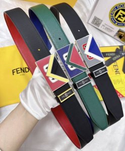 皮带：FENDI.芬迪..顶级原单复刻. 腰带：百分百进口头层牛皮，保证真皮。小怪兽系列，珐琅彩胶工艺24K纯钢扣，永不掉色涂鸦彩绘印花图案艺术正反双面使用商场