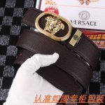 男士腰带：范思哲 原单 男士皮带：百分百头层牛皮，保证真皮。24K纯钢扣双面可用专柜同等质量， 送人自用首选 包装： 请认准如图专柜包装，赠送打孔器，银联发票，