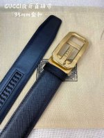 特 古奇-男士自动腰带- 宽度35Mm 316精品钢扣 精工打造 手感柔软 可以裁剪