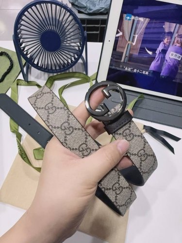 特 Gucci 古奇官网经典 正品规格 3.0Cm原版品质头层小牛皮搭配进口底