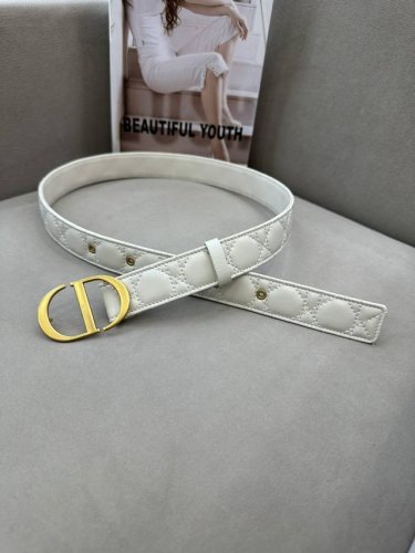 Dior官网同步，3.0 Cm羊腰带，简约大气复古五金，品质到位，永恒的美感，三色可选，长度75 －95，编号：Npj-2-3081