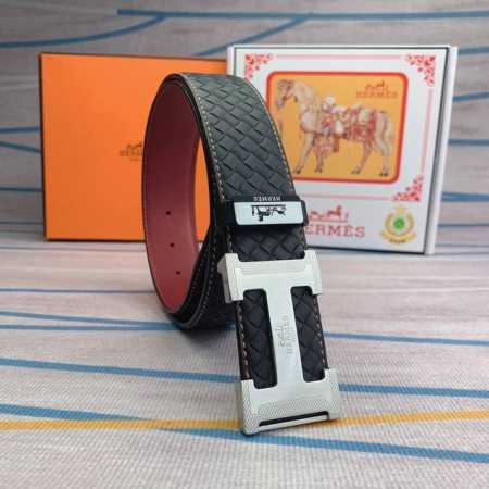 品名：爱马仕.Hermès 原单 材质：原单牛皮腰带 百分百头层牛皮腰带保证真皮，24K纯钢扣，专柜原单品质、做工精细，时尚大牌，送人自用首选 包装： 请认准如 - 点击图像关闭