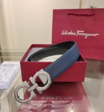 Ferragamo 菲拉格慕 双面进口牛皮，搭配精品铜扣，自行选择搭配，真材实料有质感，时尚经典不失风范 ，长短可自行裁剪