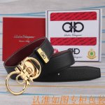 腰带皮带：菲拉格幕原单牛皮腰带 男款皮带：材质百分百头层牛皮腰带保证真皮皮带，专柜原单品质、做工精细，时尚大牌，送人自用首选包装： 请认准如图专柜包装赠送打孔器