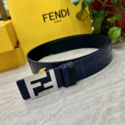 Fendl 芬迪 宽40Mm双面原版小牛皮 搭配单钌钯电镀扣 完美的手感.油边 出众的设计.风格 高贵奢华 时尚大方 高清实拍 货真价实 品质保证 双面用