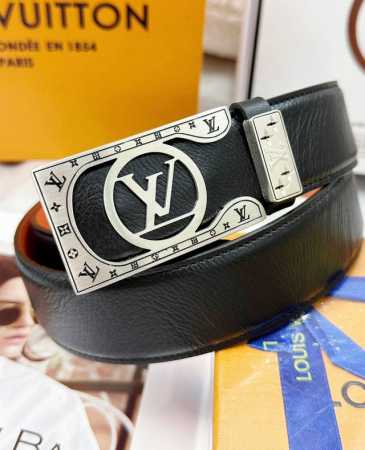 皮带：Lv..路易..威登顶级复刻. 腰带：原单品质百分百进口原厂头层牛皮，保证真皮。雕花镂空设计工艺.真空电镀.永不掉色.24K纯钢扣细腻小牛皮纹路双面可用专 - 点击图像关闭