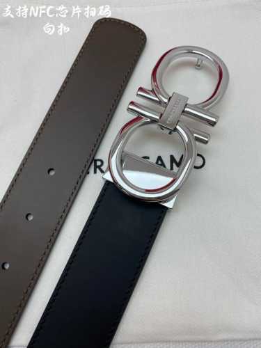 F3.5Cm高级定制款男士皮带 ，双面进口牛皮，自行选择搭配 真材实料 很有质感 时尚经典不失风范 可自行裁剪 ！