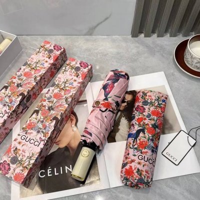 Louvuitton 路易威登 夏季新款 全自动折叠晴雨伞 黑色涂层防晒有效阻隔紫外线99%，Upf 50 所以能起到伞下体感降温的效果！ 有效隔热，高效防晒