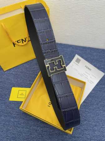 特 Fendi.芬迪 全套包装 宽度38Mm 精品钢扣 搭配专柜同款进口定制皮料 可双面使用 - 点击图像关闭