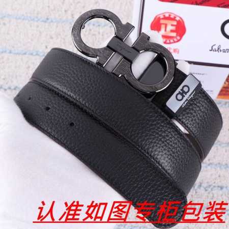 品名：菲拉格木·腰带原单·皮带 材料：百分百头层牛皮，保证真皮。24K纯钢扣双面可用专柜同等质量， 送人自用首选 包装： 请认准如图专柜包装，赠 - 点击图像关闭