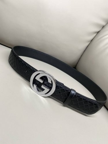 Gucci 古琦 进口小牛皮 热压小G 进口硅胶底 不容易损伤皮面 4.0宽
