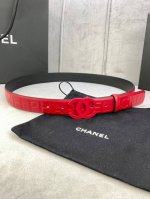 宽度3.0Cm Chanel 香奈儿 进口柔软小牛皮搭配哑色精品钢扣。