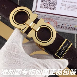 品名：菲拉格木原单 DDD 型号：请认准如图专柜包装，赠送打孔器 DDD 材料：百分百头层牛皮，保证真皮。24K纯钢扣专柜同等质量， 送人自用首选 DDD 包装