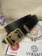品名：Versace.范思哲 材质：原单牛皮腰带 百分百头层牛皮腰带保证真皮，24K纯钢扣，专柜原单品质、做工精细，时尚大牌，送人自用首选 包装
