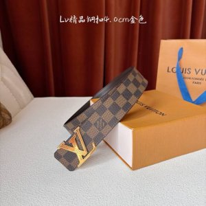 Louis Vuitton ：经典原单品质，经典印花面配原版平纹底，搭配原单精品钢扣，精工制作，细节看图，实物拍摄，高端奢华，宽度4.0Cm DDD