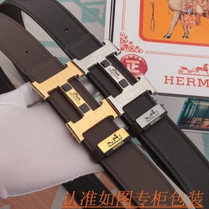 男款腰带：爱马仕原单牛皮腰带 男款皮带：材质百分百头层牛皮腰带保证真皮皮带，专柜原单品质、做工精细，时尚大牌，送人自用首选包装： 请认准如图专柜包装赠送打孔器手