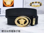 皮带：范思哲.Ver 原单 腰带：百分百头层牛皮，保证真皮。24K纯钢扣双面可用专柜同等质量， 送人自用首选 包装： 请认准如图专柜包装，赠送打孔器，银联发票，