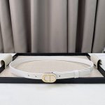 特P170 。Dior 23 新款 C D搭扣黄铜小牛皮腰带 经典永存 2.0Cm