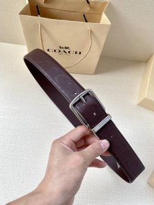 特 3.7Cm 宽 Coach 这款双面腰带采用运动小牛皮制作，配有经典标志带扣，一款产品，两种外观。其合身度可个性定制，可用剪刀进行剪裁。 Saz D45 S