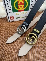品名：古奇.Gu...Ci 原单 材质：原单牛皮腰带 百分百头层牛皮腰带保证真皮，24K纯钢扣，专柜原单品质、做工精细，时尚大牌，送人自用首选 包装： 请认准如
