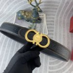 菲拉格慕 特种皮腰带系列 ，原厂五金精品不锈钢扣，手感柔软舒适 宽3.8Cm。