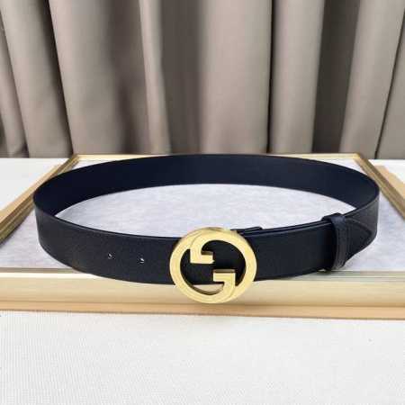 古奇 G家。 商务休闲、正装均可佩戴！3.8Cm 新款扣头，时尚百搭！ - 点击图像关闭