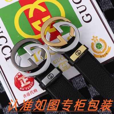 品名：古奇.Gu...Cci原单 材料：百分百头层牛皮，保证真皮。24K纯钢扣双面可用专柜同等质量， 送人自用首选 包装： 请认准如图专柜包装，赠送打孔器，银联