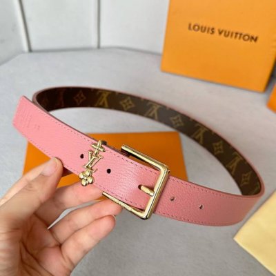 寬：30mm 驢家新品 特別限定女士腰帶 帶身帆布面襯托荔枝紋牛皮 全新針扣設計搭扣以全新花朵金屬打造 佩以與同色三款圖案效果. 多色選
