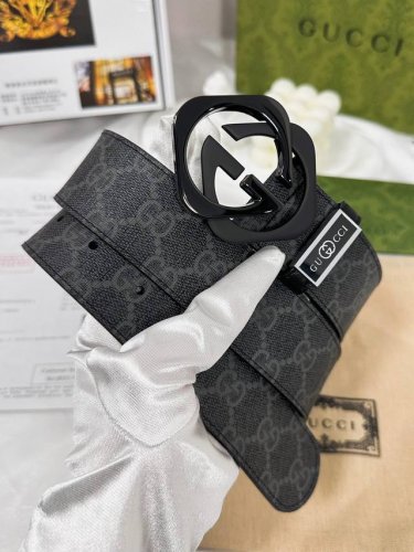 皮带：古奇.Gu...Cci顶级原单- 腰带：百分百进口原厂头层牛皮，保证真皮，24K双色纯钢扣双面可用专柜同等质量，送人自用首选 包装： 请认准如图专柜全套礼