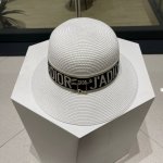 Dior迪奥草帽 夏季新款太阳帽 草帽 高级定制 头围57Cm