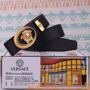 腰带皮带：范思哲原单牛皮腰带 男款皮带：材质百分百头层牛皮腰带保证真皮皮带，专柜原单品质、做工精细，时尚大牌，送人自用首选包装： 请认准如图专柜包装赠送打孔器手
