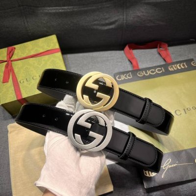 古奇 宽4.0Cm Gucci 新款 同步更新，进口原厂漆皮 头层牛皮，最新设计，专柜新款 使得整体更加时尚百搭款式，