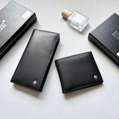 短 长 颜色 黑色 尺寸长19X10短12X10 型号 6688万宝龙专柜款男士软皮长短款对折一比一进口牛皮手感无敌简约大气男士必备