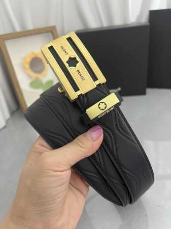 品名：万宝龙 Montblanc 自动带 材质：原单牛皮腰带 百分百头层牛皮腰带保证真皮，24K纯钢扣，专柜原单品质、做工精细，时尚大牌，送人自用首选 包装： - 点击图像关闭