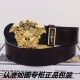 品名：范思哲.Ver…Sace双面用P200 型号：认准如图专柜包装，赠送打孔器 材料：百分百头层牛皮，保证真皮。美人头钢扣，双面可用，长城纹带身，一面黑色一面