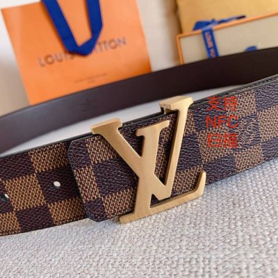 配枪套包装礼盒 Lv 支持nfc扫描，经典单原品质，搭配经专典柜扣宽度4.0高端大氣，牛皮底、欢迎砸单、原系单列