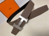Hermes.爱马仕 官网同步 宽度38Mm 原版荔枝搭带身搭配原版精品钢扣，男装的经典搭配，可双面使用完美配饰！